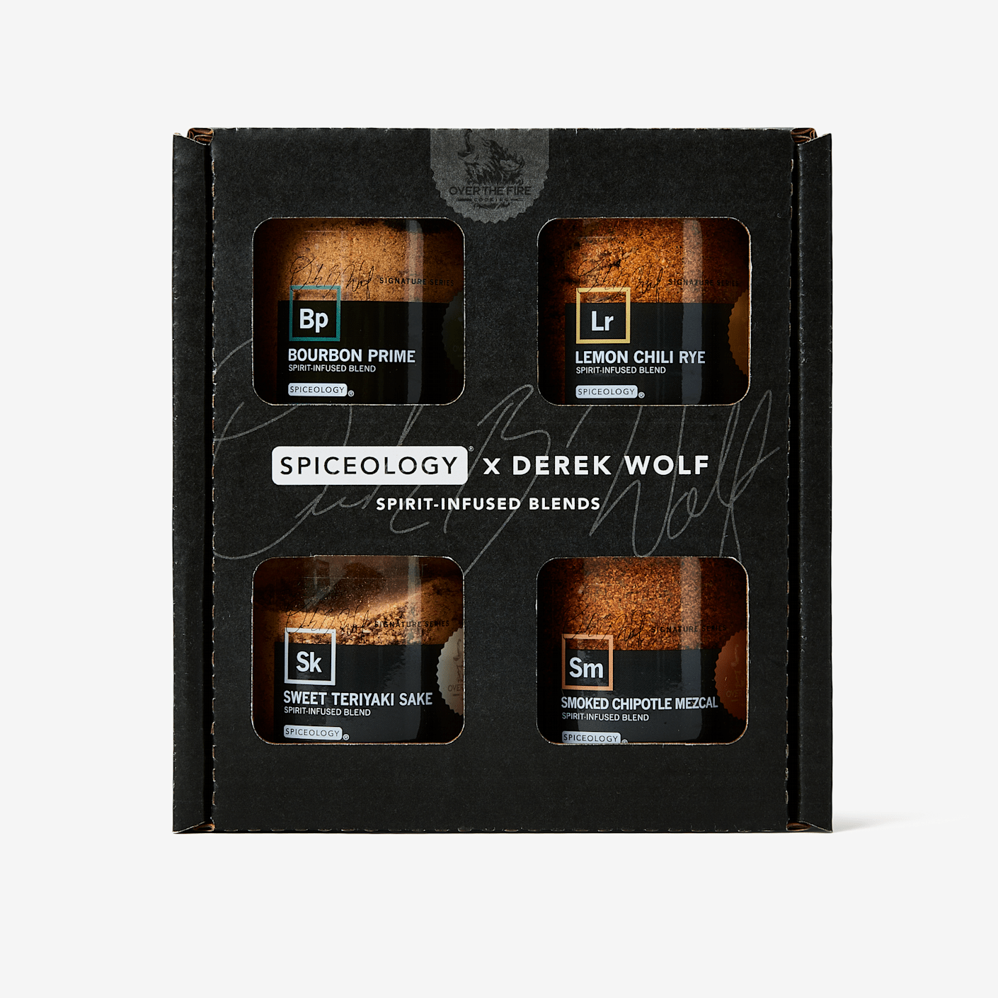 Spiceology Derek Wolf SpiritInfused Signature Blends Set of Four